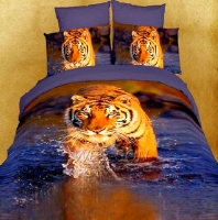 Постельное белье с тигром "King" сатин